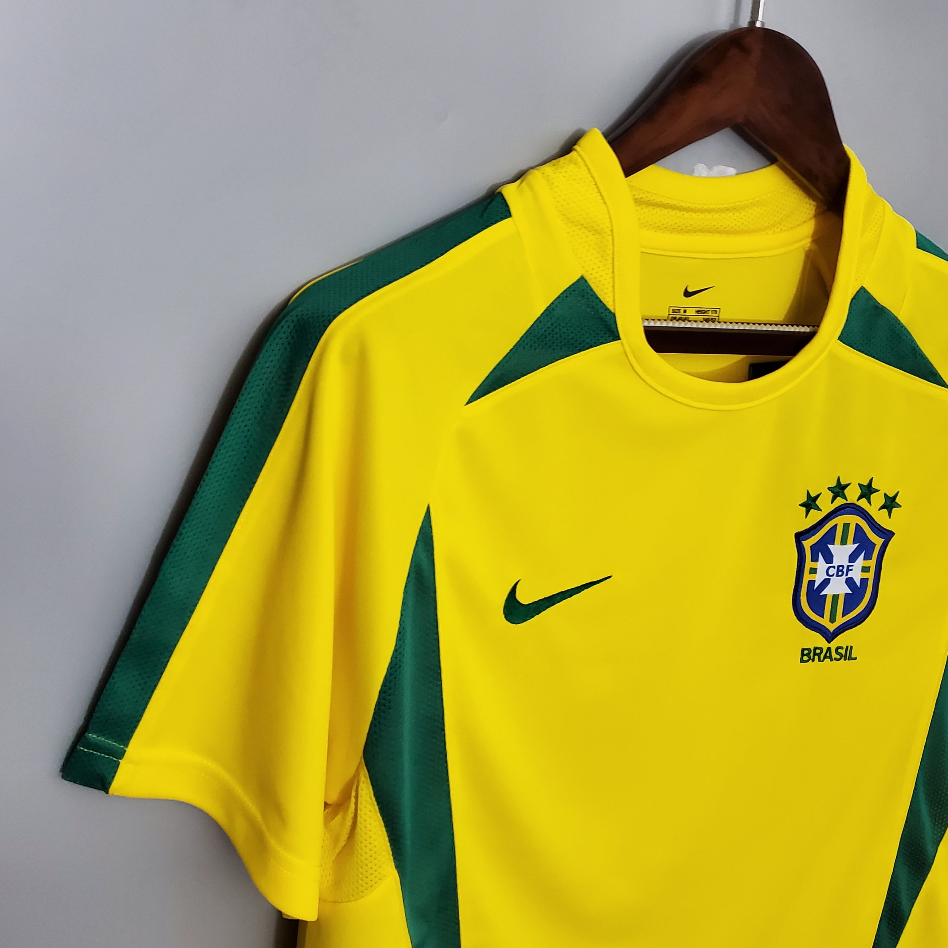 Brazil 2002 World Cup Retro Jersey