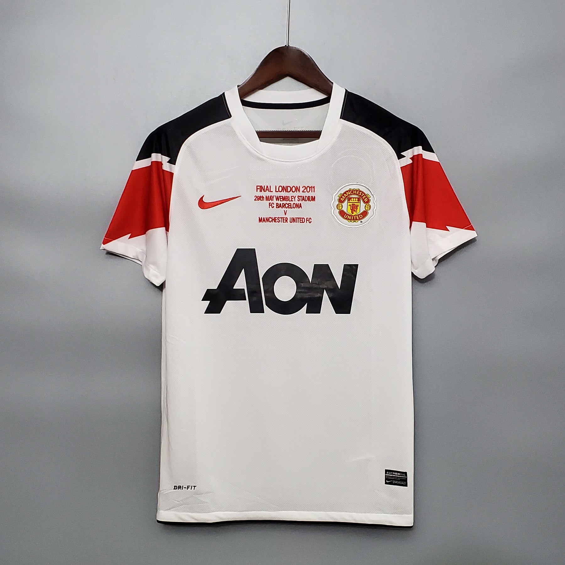 Manchester United 2010-11 Champions League Final Jersey