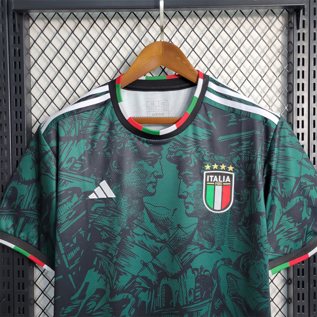 Italy football shirt store green