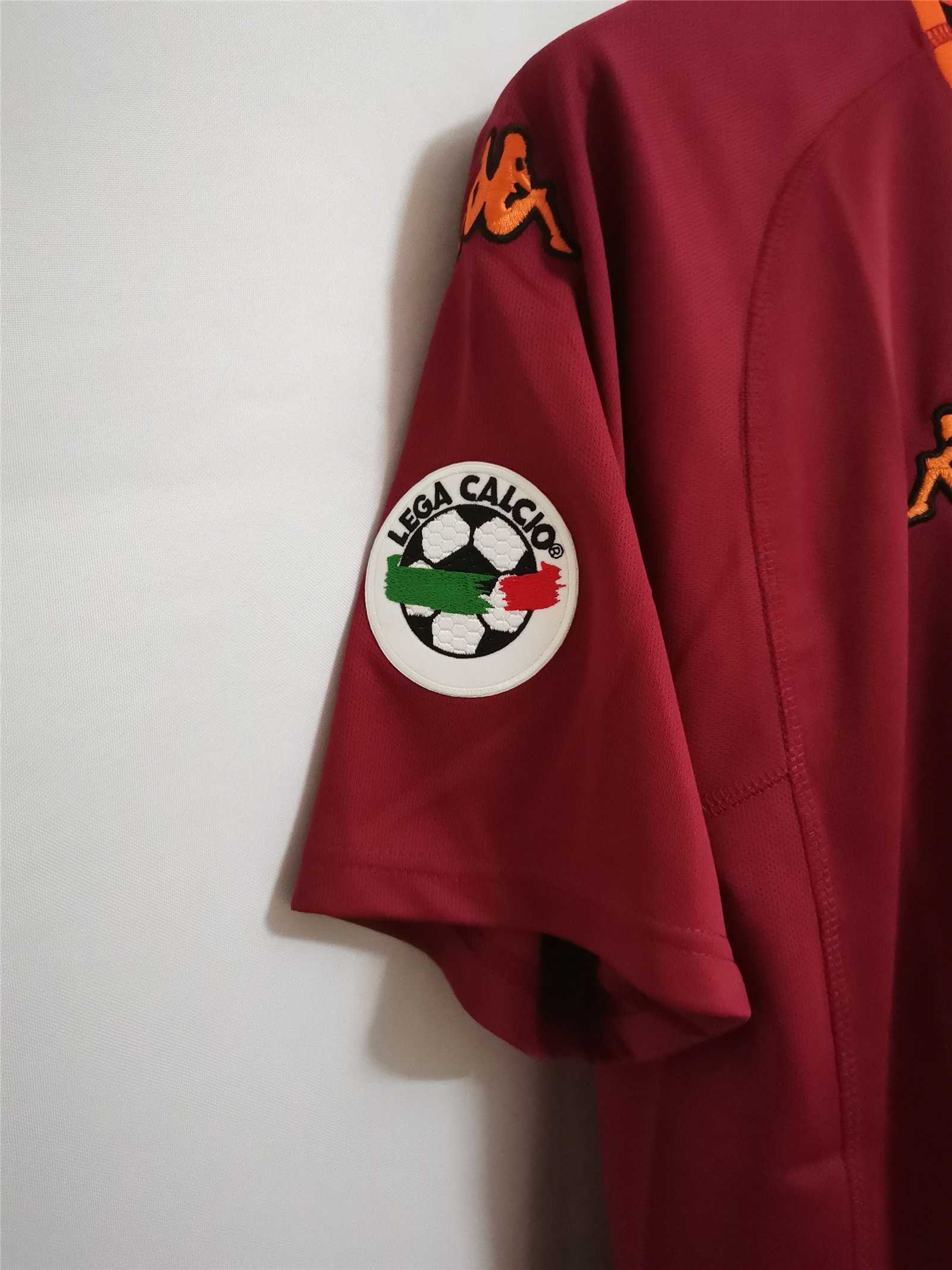 AS Roma 2000-01 Retro Home Jersey