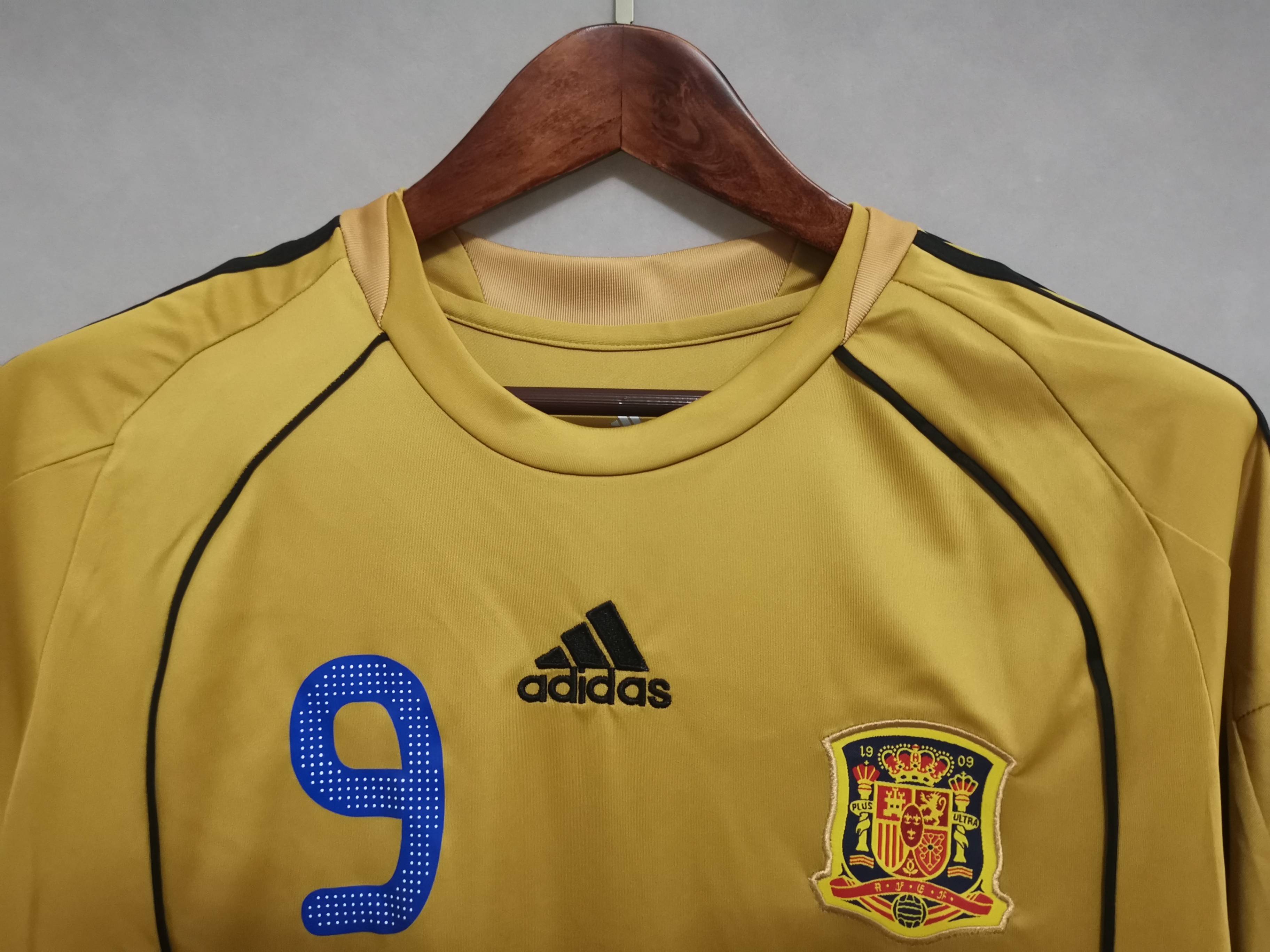 Spain 2008 Euros Away Jersey