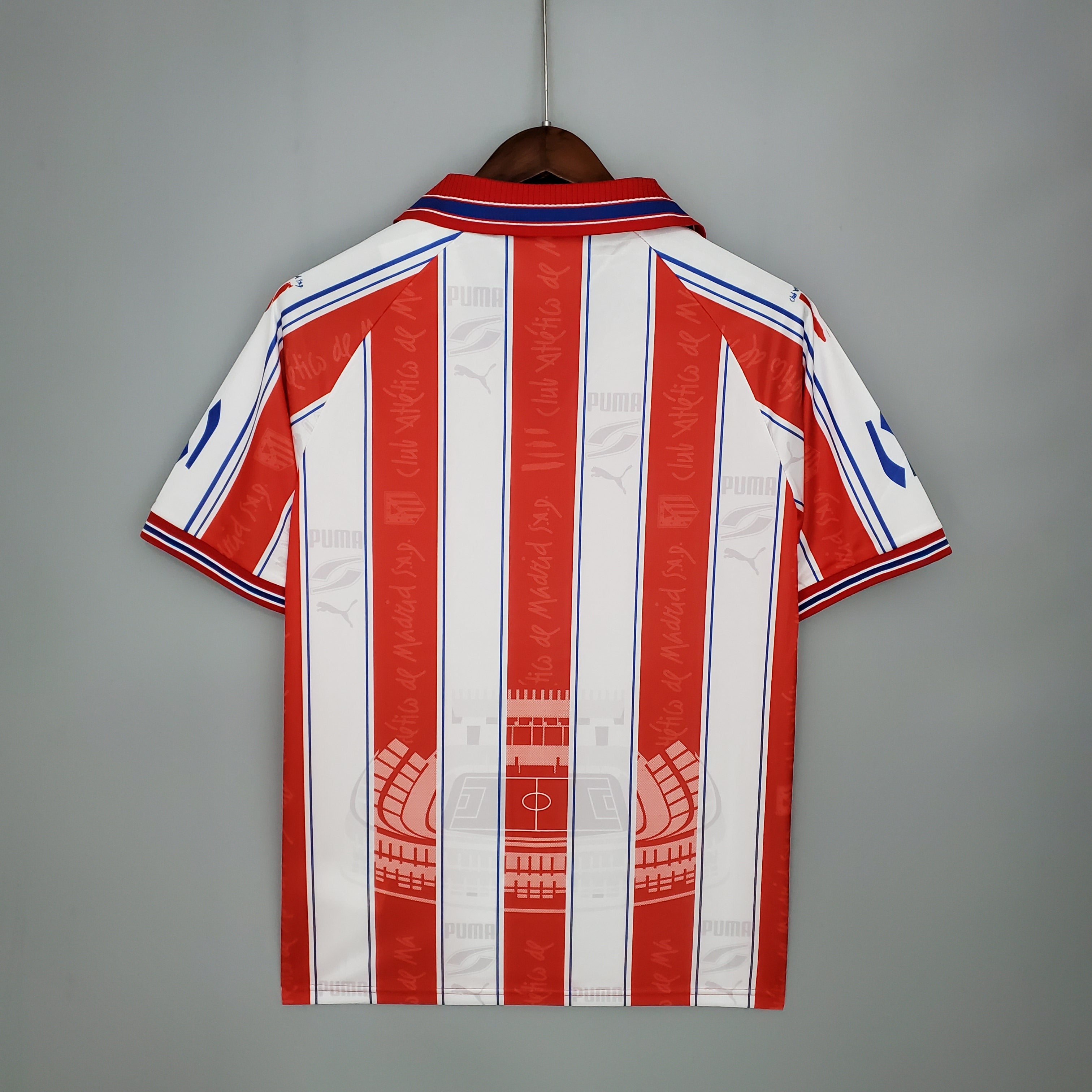 Atletico Madrid 1996-97 Home Jersey