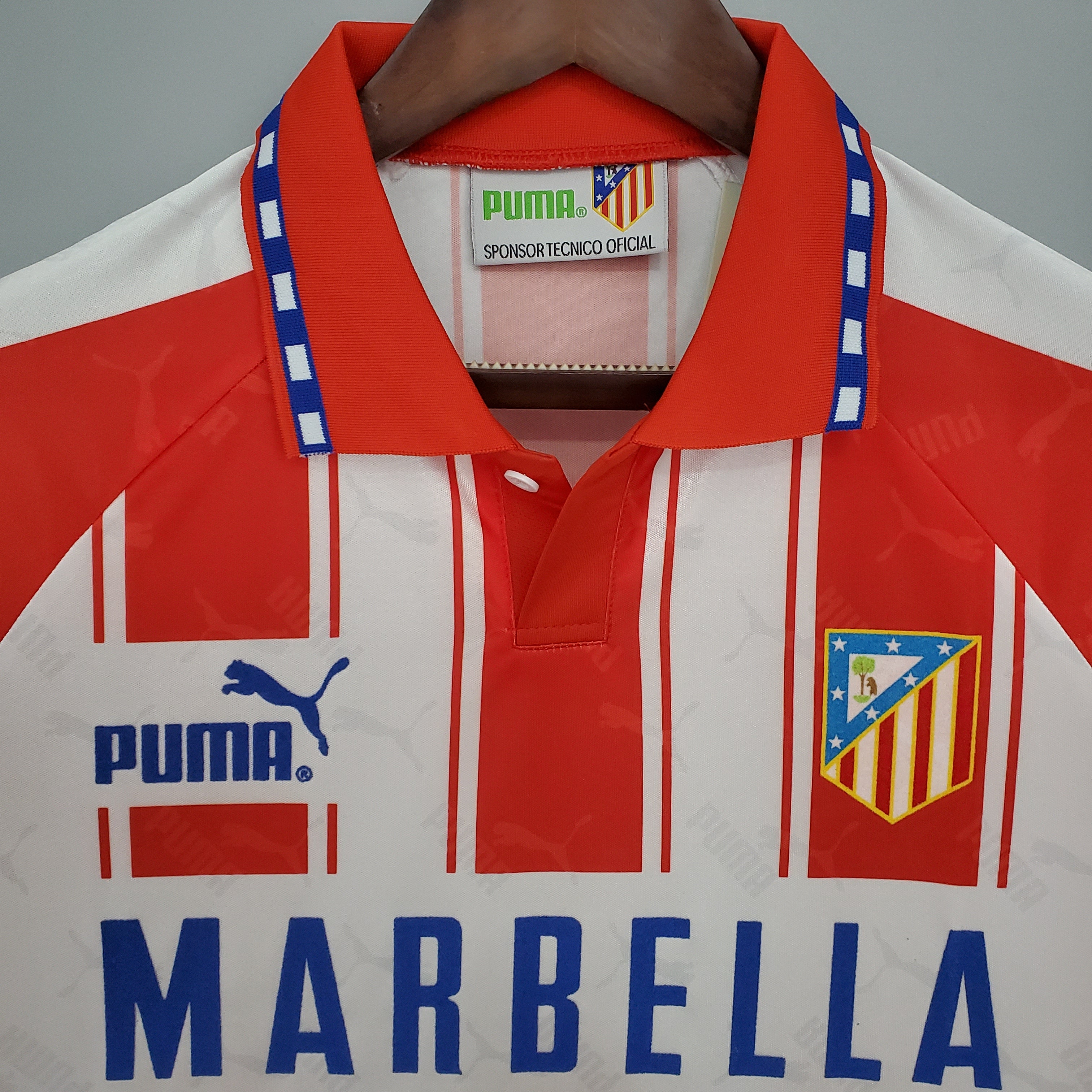 Atletico Madrid 1994-95 Home Jersey